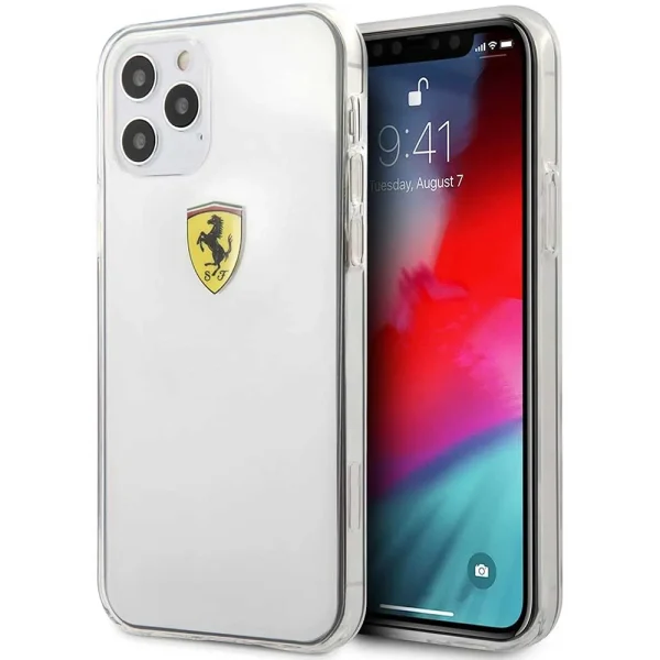 Ferrari Transparent Case for iPhone 12/12Pro /12Pro Max