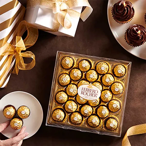 Ferrero Rocher Chocolate 24 Piece Gift Box - Image 8