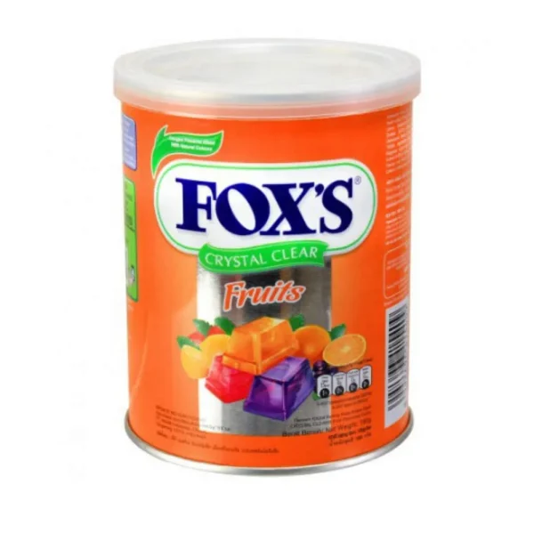 Nestle Fox'S Crystal Clear Fruits Flavored Candy 180g