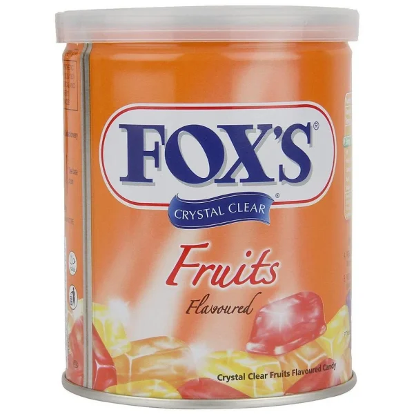 Nestle Fox'S Crystal Clear Fruits Flavored Candy 180g - Image 2