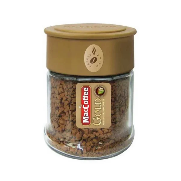 MacCoffee Gold Freeze Dried Coffee Jar 50g