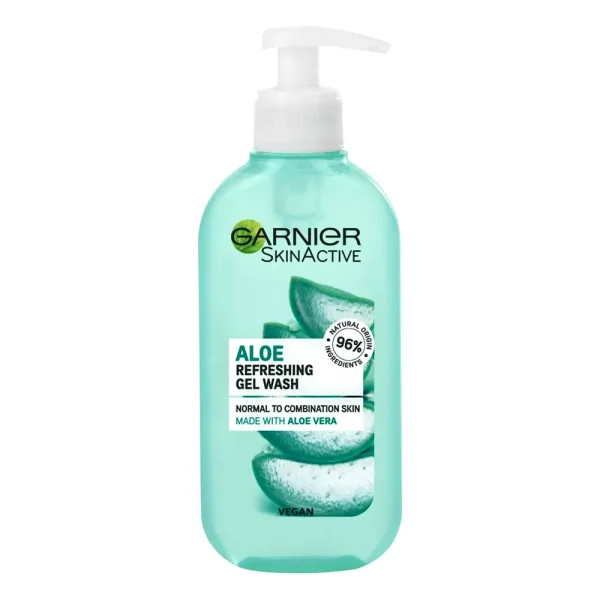 Garnier Skin Active Aloe Refreshing Gel Wash Normal To Combination Skin 200ml