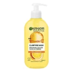 Garnier Skin Active Vitamin C Clarifying Wash Brightening Gel Cleanser 200ml