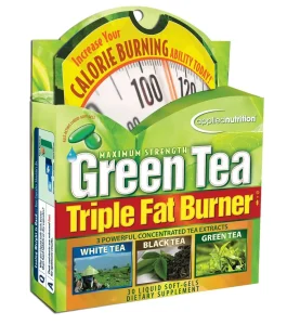 Green Tea Triple Fat Burner Liquid Soft Gels