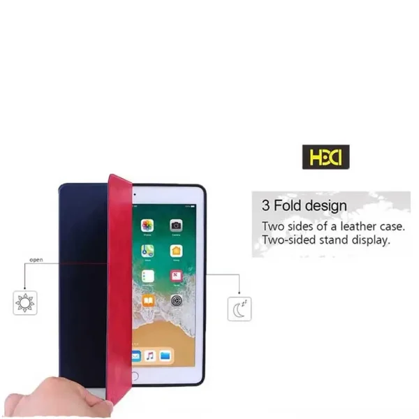 HDD Stand Display Leather Flip Case for iPad - Image 3