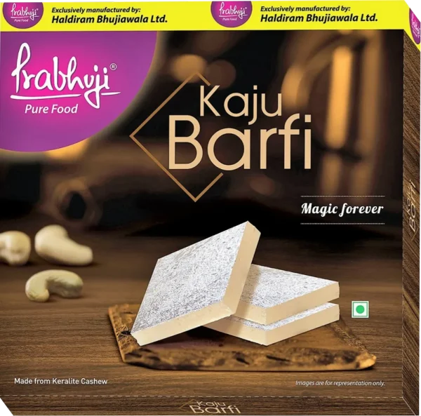 Haldiram Prabhuji Kaju Barfi 250g