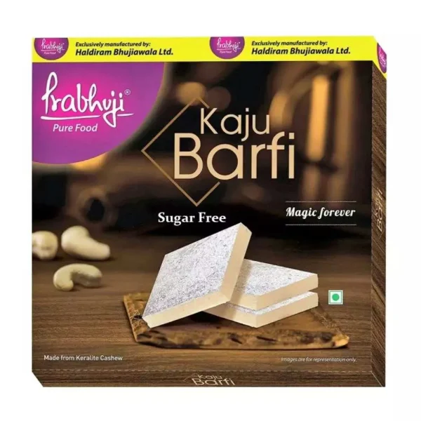 Haldiram Prabhuji Kaju Barfi Sugar Free 250g