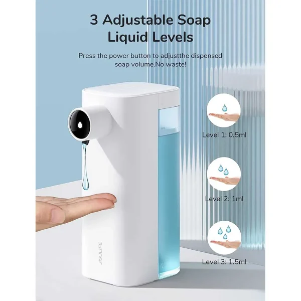 Jisulife Automatic Soap Dispenser 3 Levels Touchless - Image 3