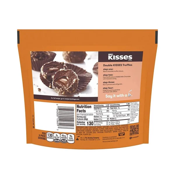 Hershey's Kisses Milk Chocolate Filled with Caramel 286g - Image 4