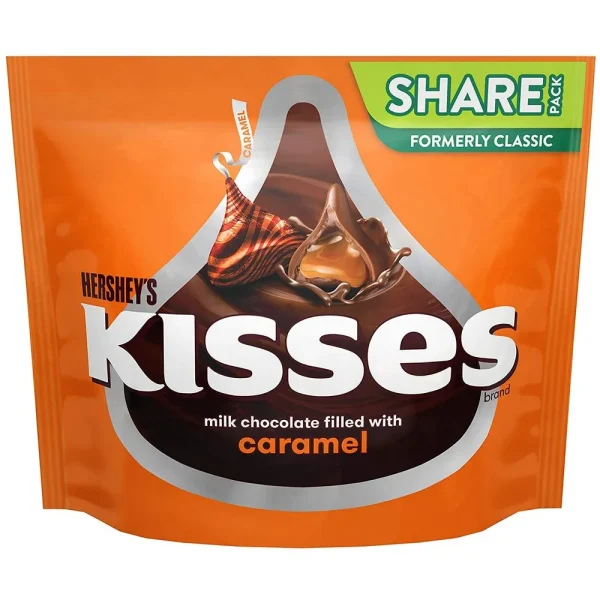 Hershey's Kisses Milk Chocolate Filled with Caramel 286g