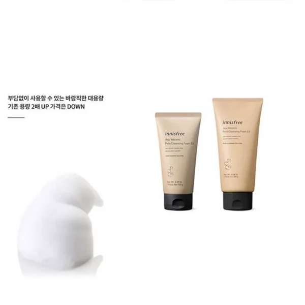 Innisfree Jeju Volcanic Pore Cleansing Foam 300ml - Image 3