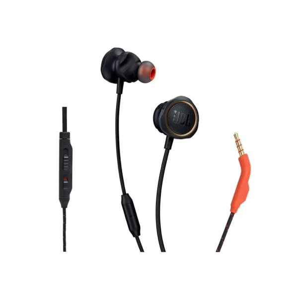 JBL Quantum 50 Wired in-Ear Gaming Headset with Volume Slider and Mic Mute