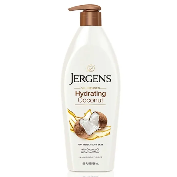 Jergens Hydrating Coconut Moisturizer for Dry Skin