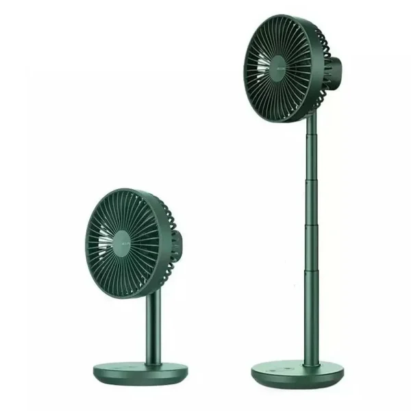 Jisulife FA13P Oscillating Extendable Cordless Rechargeable Desk Fan