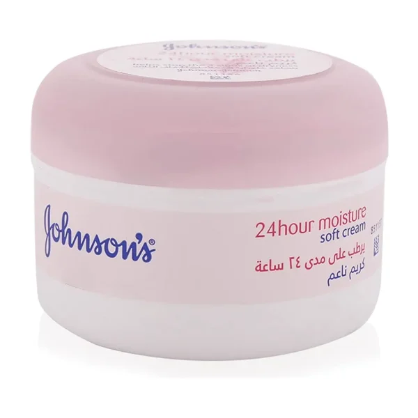 Johnson's 24 Hour Moisture Soft Cream 200ml - Image 2