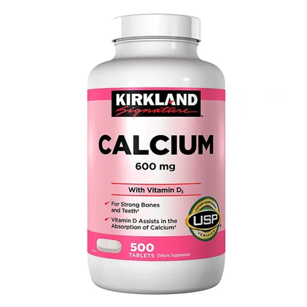 Kirkland Signature Calcium 600mg with Vitamin D3