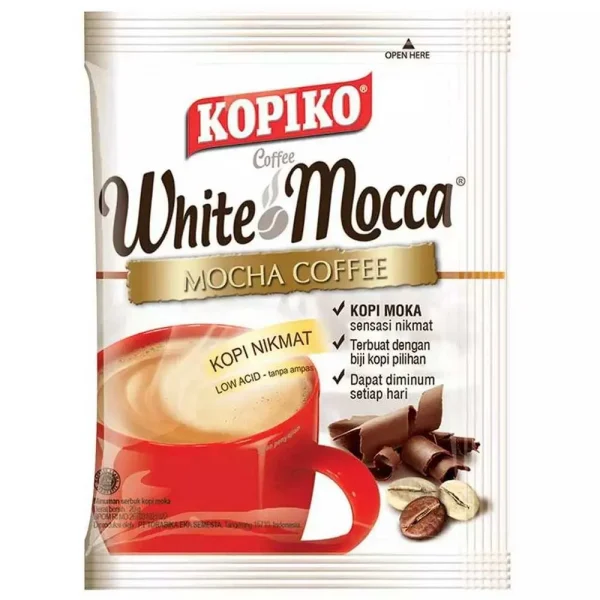 Kopiko White Mocca Mocha Coffee 200g