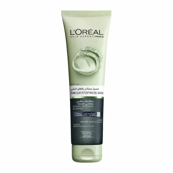 L'Oreal Paris Pure Clay Detoxifying Gel Wash 150ml