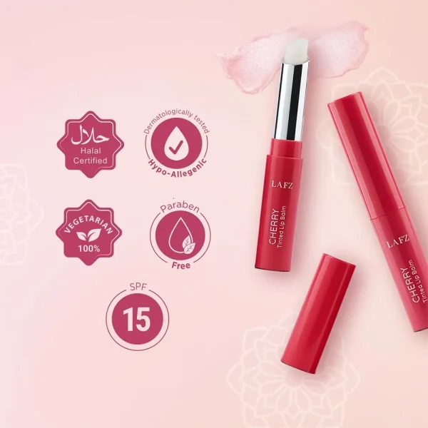 Lafz Cherry Tinted Lip Balm 4.5g - Image 2