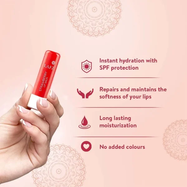 Lafz Strawberry Lip Balm 4.5g - Image 2