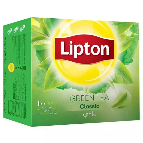 Lipton Tea Bag Green Tea Classic 100Pcs - Image 2