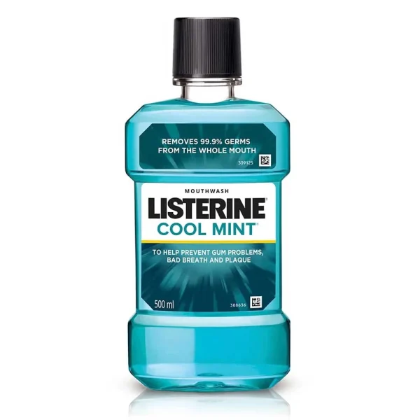 Listerine Cool Mint Mouthwash 500ml