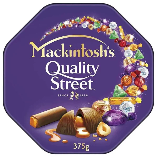 Nestle Mackintosh's Quality Street Chocolate Tin 375g