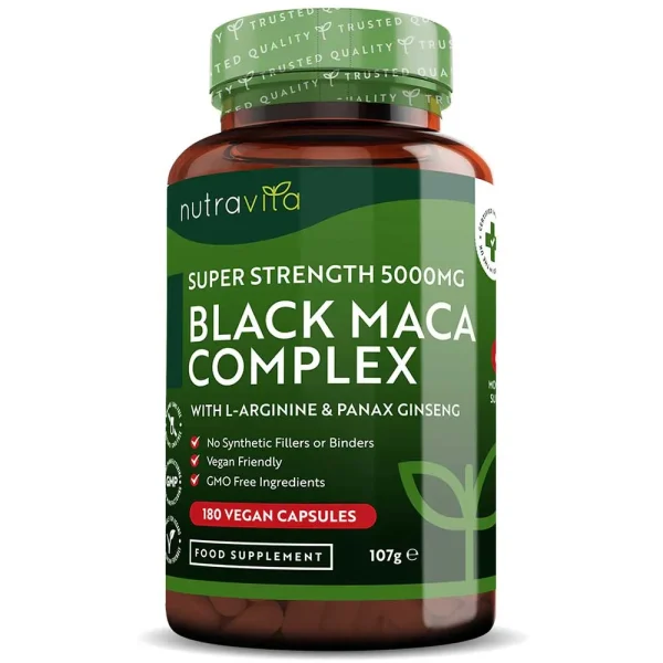 Nutravita Black Maca Root Complex 5000mg