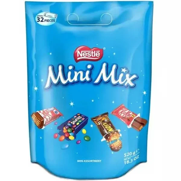 Nestle Mini Mix Assorted Chocolate 520g