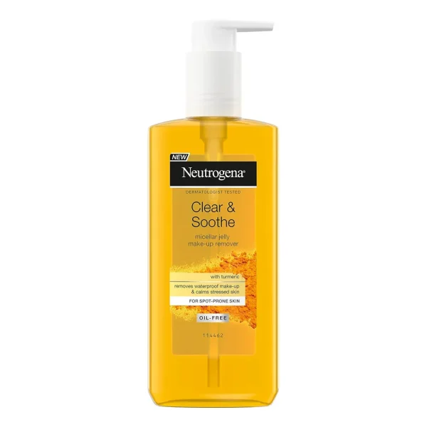 Neutrogena Clear & Soothe Micellar Jelly Make-Up Remover 200ml