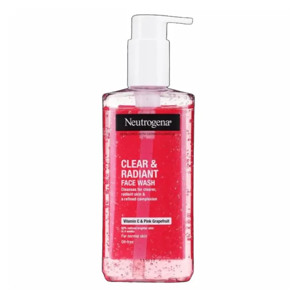 Neutrogena Clear and Radiant Facial Wash 200ml