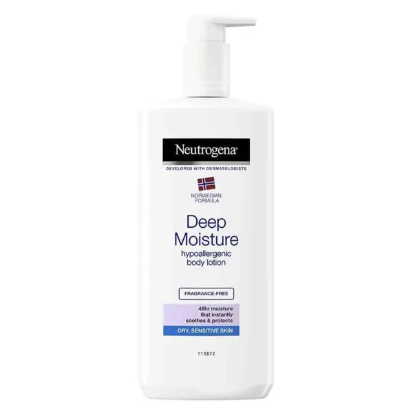 Neutrogena Deep Moisture Hypoallergenic Body Lotion 400ml