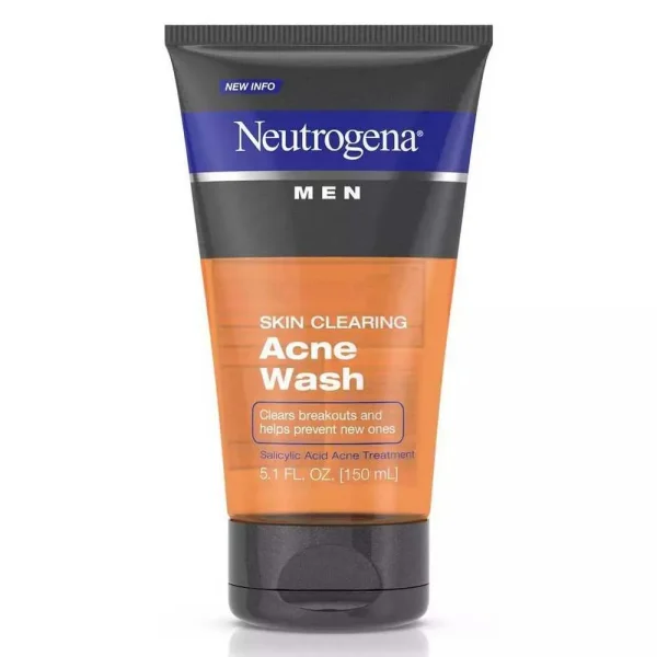 Neotrogena Men Skin Clearing Acne Wash 150ml