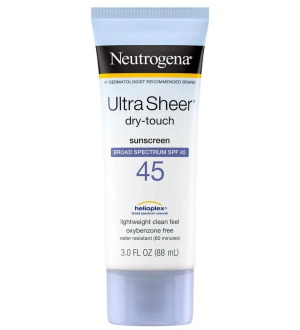 Neutrogena Ultra Sheer Dry-Touch Broad Spectrum SPF 45 Sunscreen 88ml