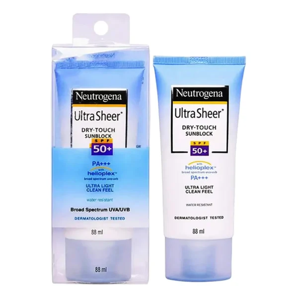 Neutrogena Ultra Sheer Dry Touch SPF 50+ P++ Sunblock 88ml