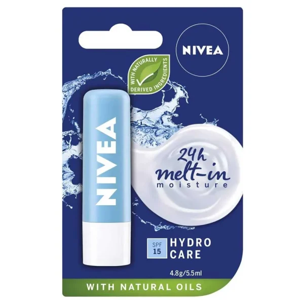 Nivea Lip Balm Hydro Care with SPF15