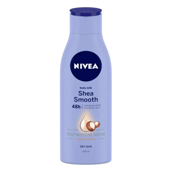 Nivea Smooth Milk Body Lotion For Dry Skin 200ml