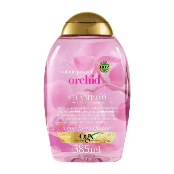 Ogx Colour Protect+ Orchid Oil Shampoo 385ml