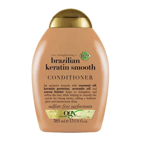 Ogx Ever Straightening+ Brazilian Keratin Smooth Conditioner 385ml