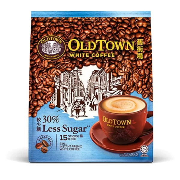 OldTown White Coffee 30% Less Sugar 525g