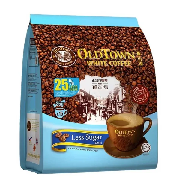 OldTown White Coffee Less Sugar 525g