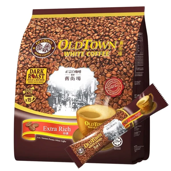 Old Town White Coffee Extra Rich 525g - Image 3