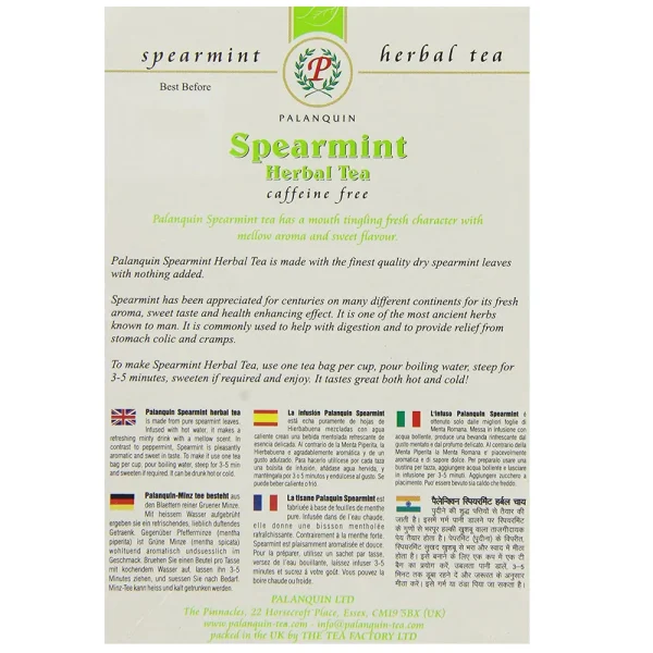 Palanquin Spearmint Herbal Tea