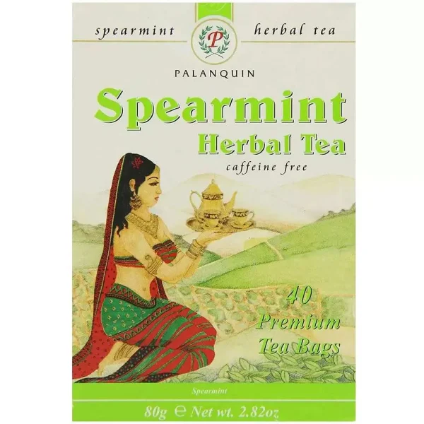 Palanquin Spearmint Herbal Tea Bags 40Pcs