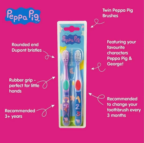 Peppa Pig Toothbrush Twin Pack - Image 4