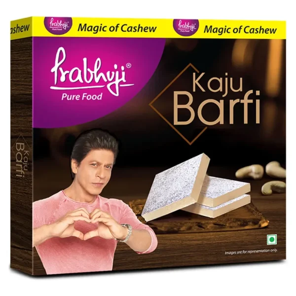 Haldiram Prabhuji Kaju Barfi 250g - Image 2