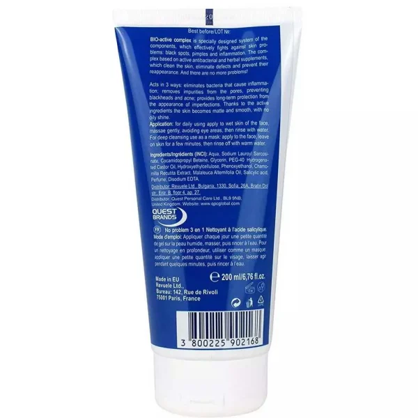 Revuele No Problem Washing Gel Salicylic Acid 200ml - Image 2