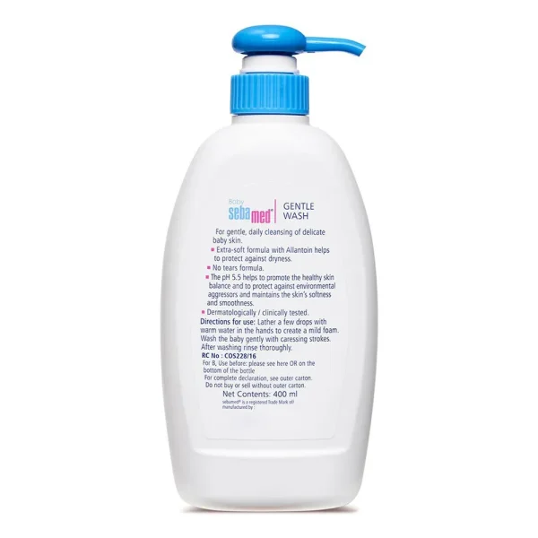 Sebamed Baby Gentle Wash 400ml - Image 2