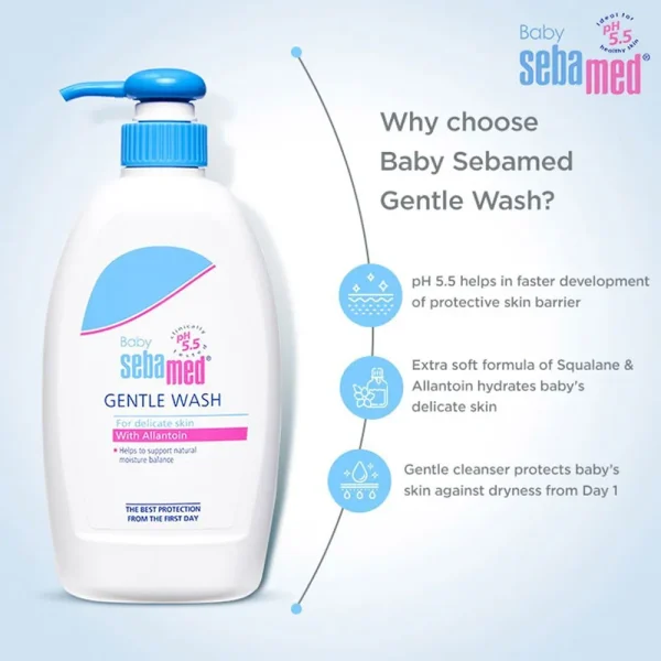 Sebamed Baby Gentle Wash 400ml - Image 3