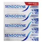 Sensodyne Whitening Toothpaste Plus Tartar Fighting 4x145ml